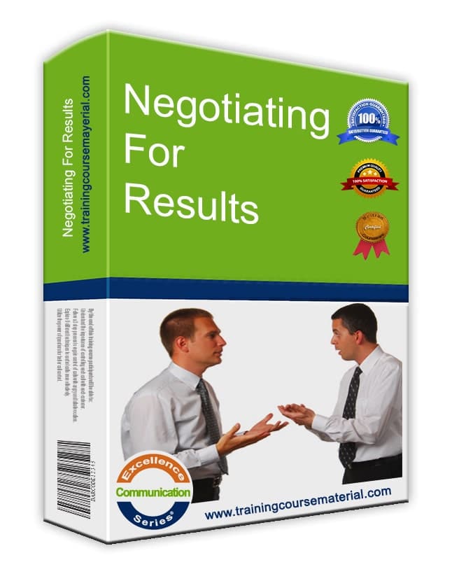 Negotiating for results